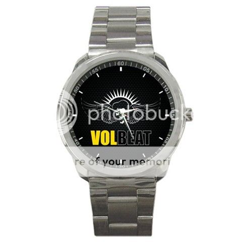 Danish Metal Band VOLBEAT Logo Stainless Steel Watch - 284