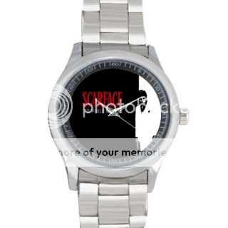 High Quality Stainless Steel Scarface Sport Metal Watch - 634