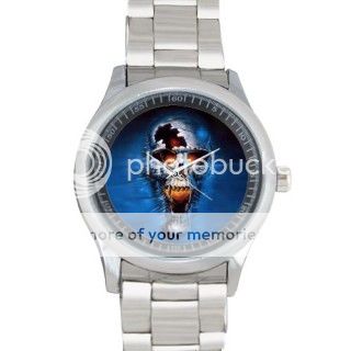 High Quality Stainless Steel Skull Sport Metal Watch - 635