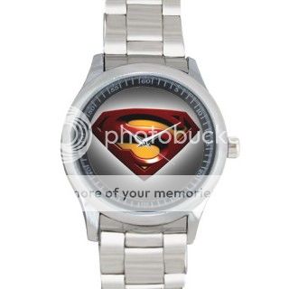 High Quality Stainless Steel Superman Sport Metal Watch - 638