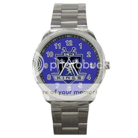 Los Angeles Kings Ice Hockey Team Logo Sport Metal Watch - 814