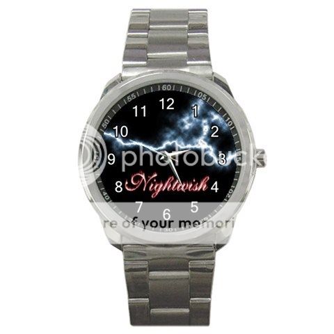 NIghtwish Tarja Rock Band Logo  Sport Metal Watch - 919