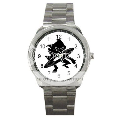 Ninja Tune London Record Label Coldcut Logo Sport Metal Watch - 921