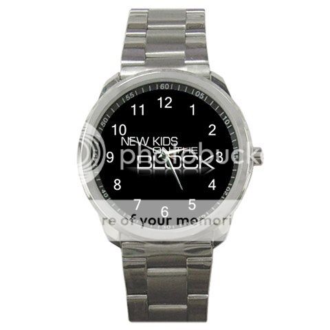 NKOTB New Kids On The Block Logo  Sport Metal Watch - 924