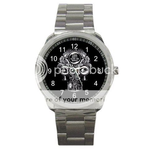 OASIS Lord Don't Slow Me Down Rock Band Logo  Sport Metal Watch - 928