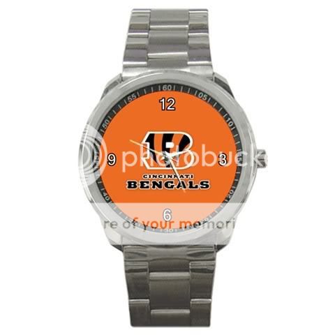 Cincinnati Bengals Sport Metal Watch-703