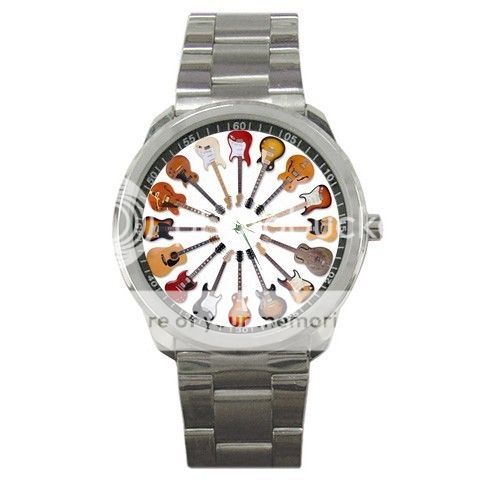 CIRCLE GUITAR Rock Sport Metal Watch-704