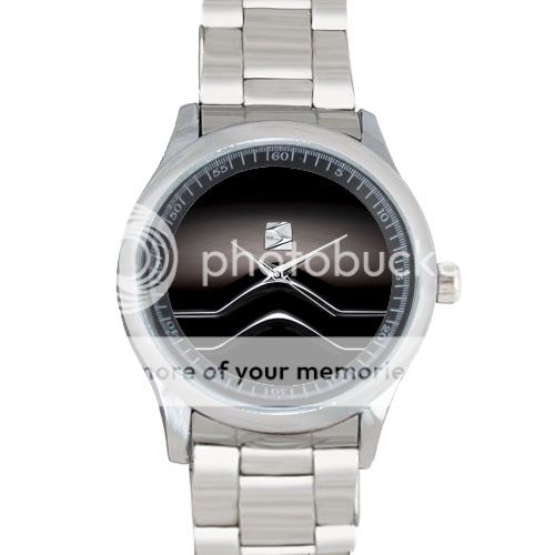 Citroen Pattern Stainless Steel Sport Metal Watch-707