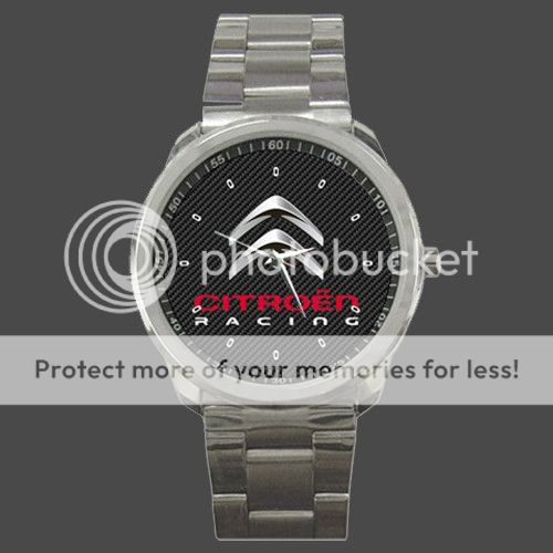 Citroen Racing Carbon Fiber Round Sport Metal Watch-708