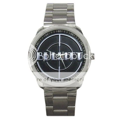 Ford Mustang Bullitt Edition GT Sport Car Sport Metal Watch-022