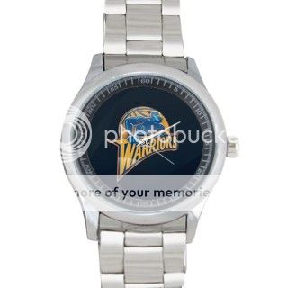 High Quality Stainless Steel Golden State Warriors Sport Metal Watch-196