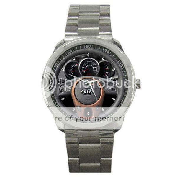 Kia Soul Steering wheel Sport Metal Watch-397