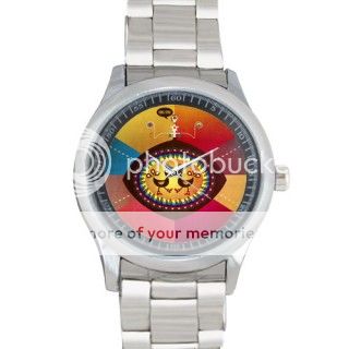 Colorful Stylish Sport Metal Watch-060
