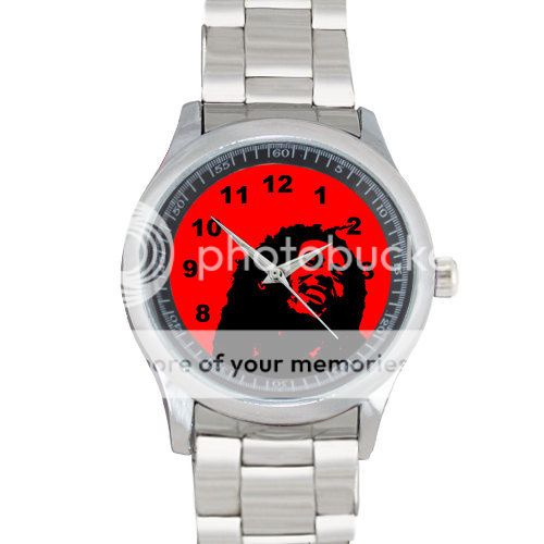 Stylish Bob Marley art Sport Metal Watch-470