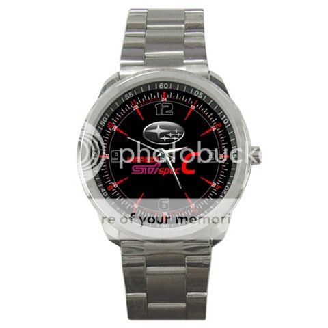 Subaru Impreza WRX STI Spec C Logo Emblem Sport Metal Watch-478