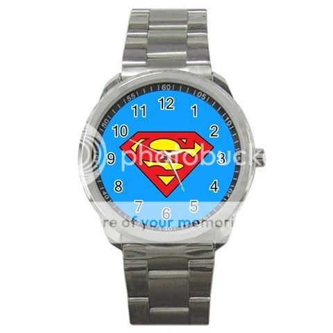 Superman Logo  (2) Sport Metal Watch-517