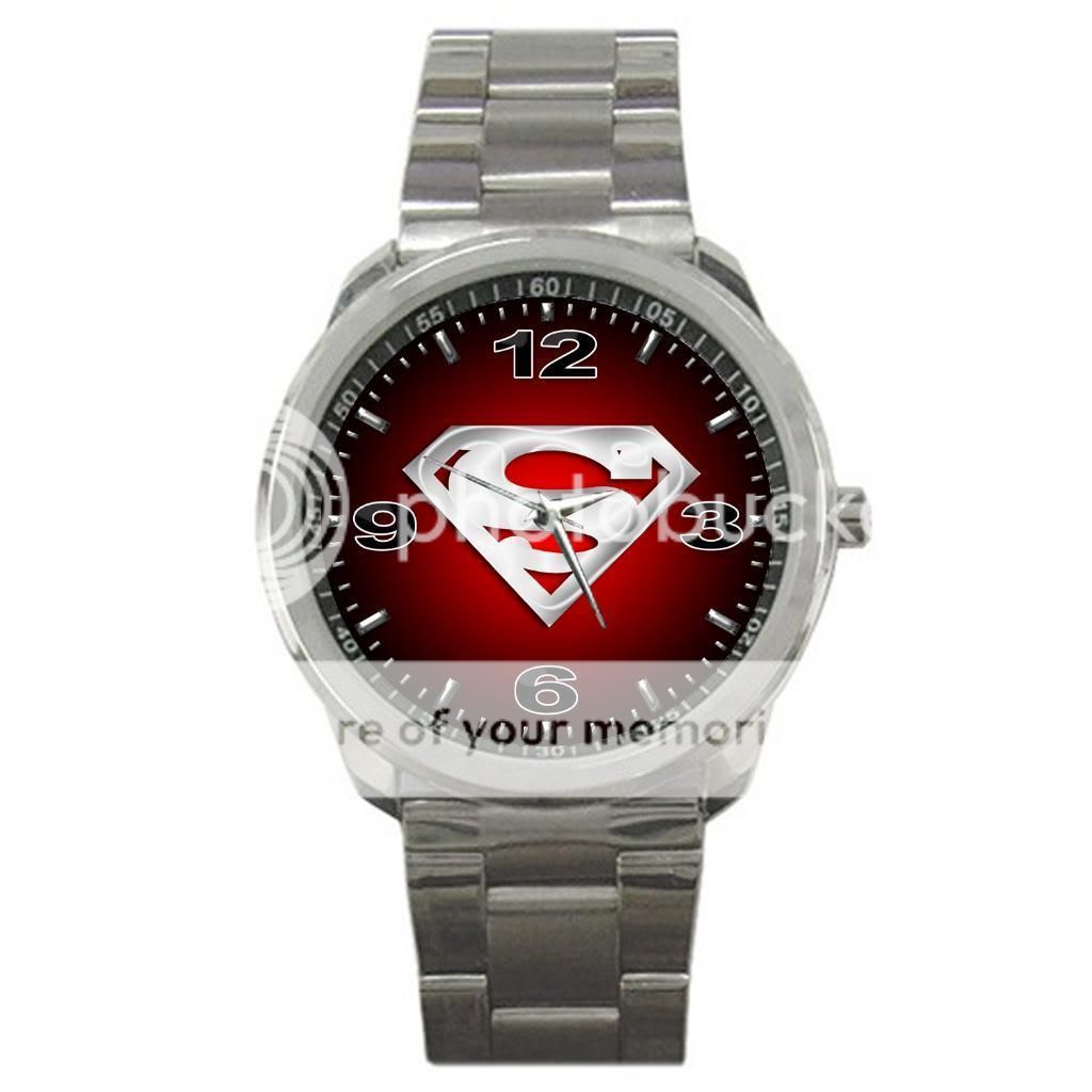 SUPERMAN MAN OF SYMBOL  Sport Metal Watch-525