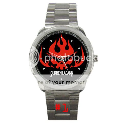 TENGEN TOPPA GURREN LAGANN BEST MECHA ANIME Sport Metal Watch-574