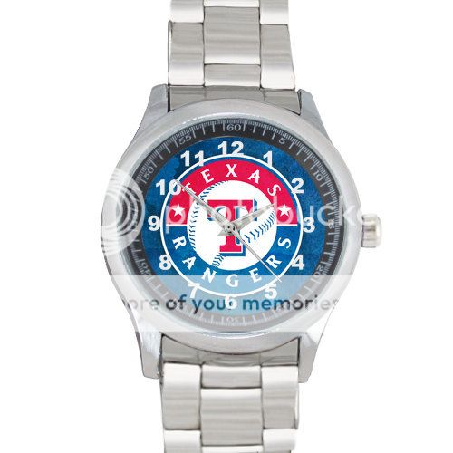 Texas Rangers Logo  Sport Metal Watch-581