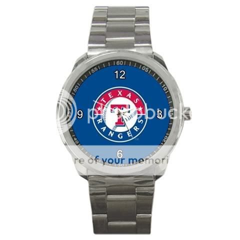 Texas Rangers Sport Metal Watch-582
