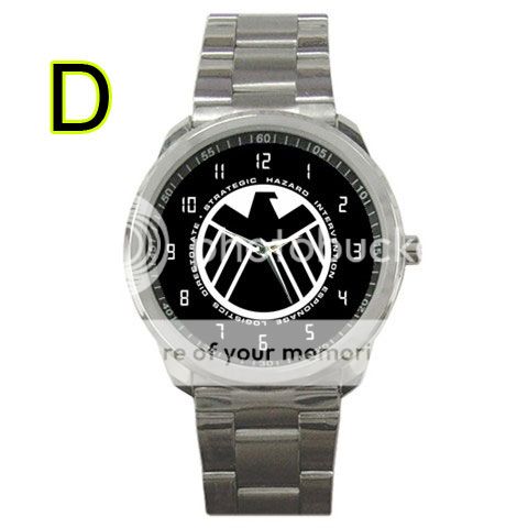 The Avengers Logo 2012 Movie   (4) Sport Metal Watch-588