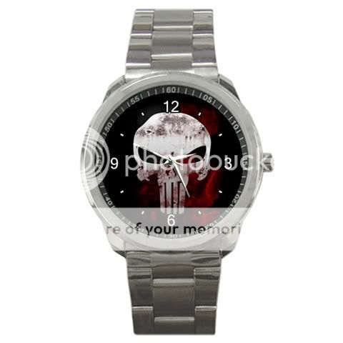 the Punisher Skull Sport Metal Watch-671