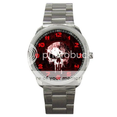THE PUNISHER SKULL UNIQUE Sport Metal Watch-672