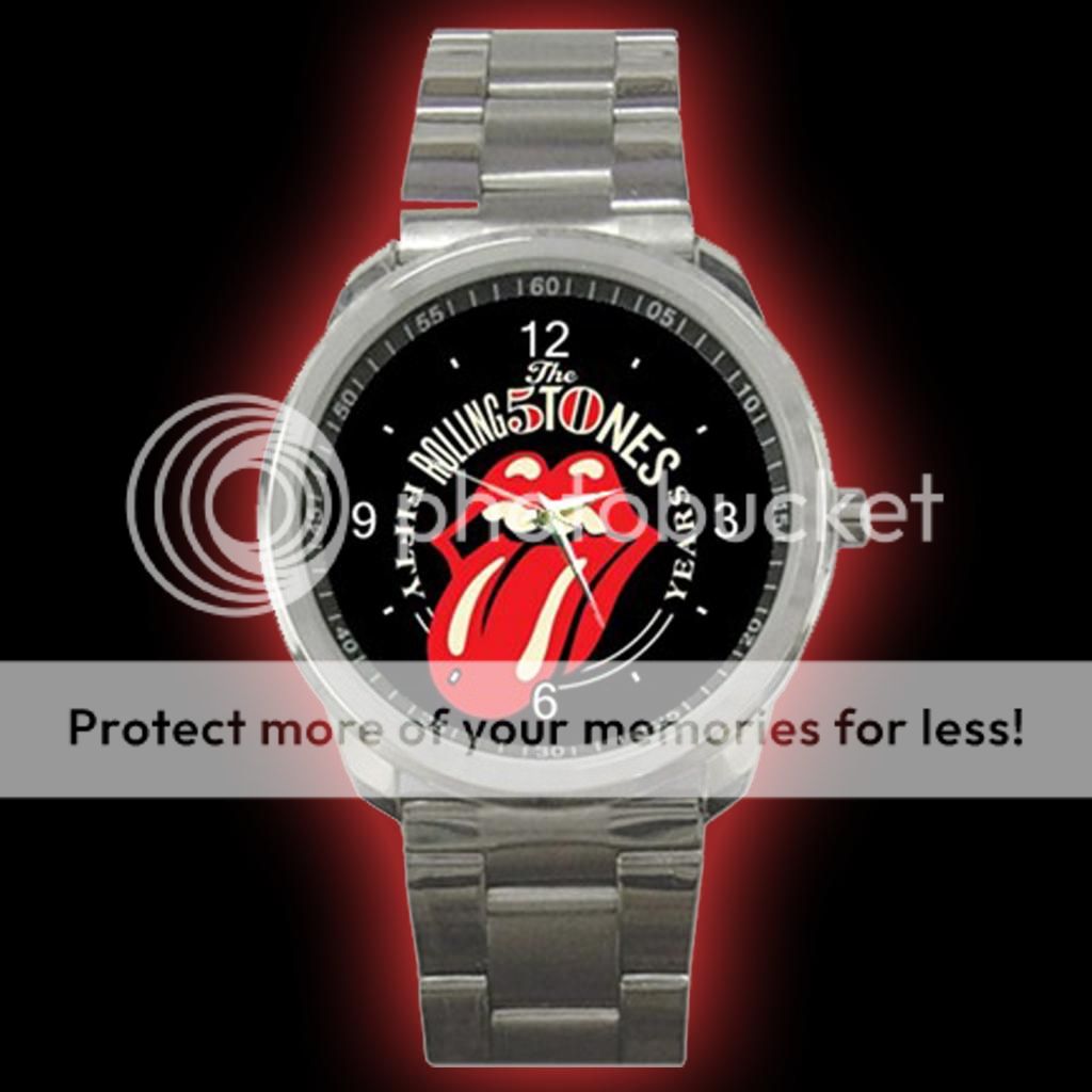 The Rolling Stones 50th Years Anniversary Sport Metal Watch-674