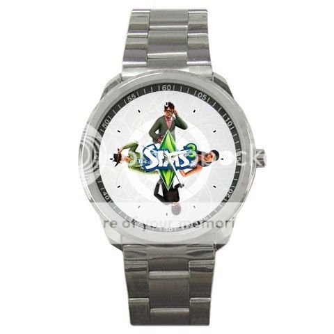 The Sims 3 PC Game Sport Metal Watch-676